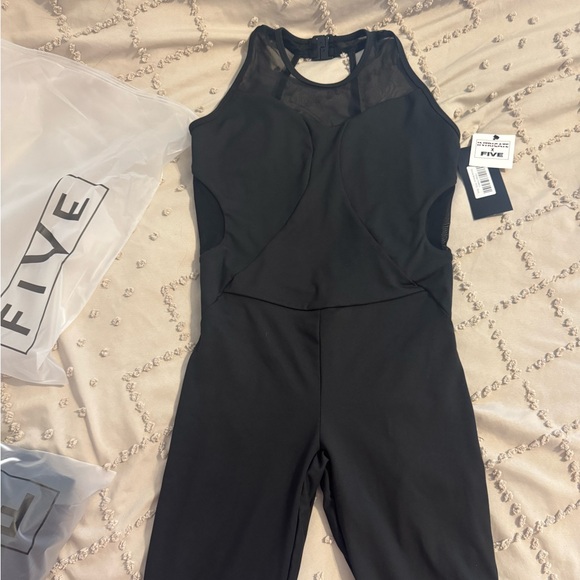 Five Dancewear Pants - Elegant Black Jumpsuit by Five Dancewear (TEEN)